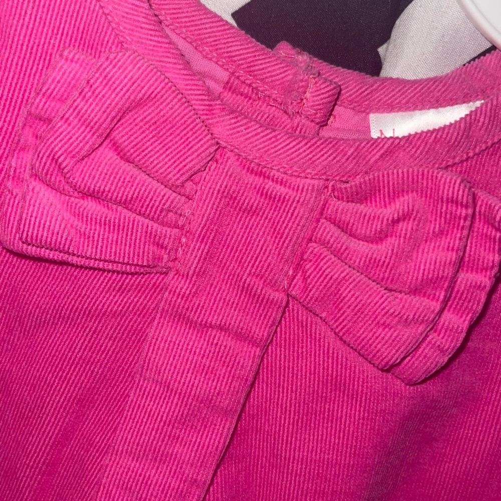 Pink Corduroy Dress